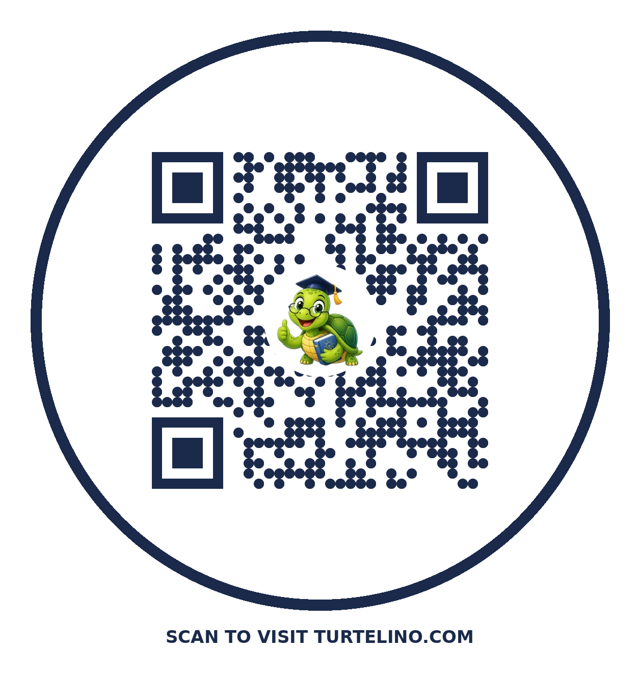 QR code to open Turtelino on your phone